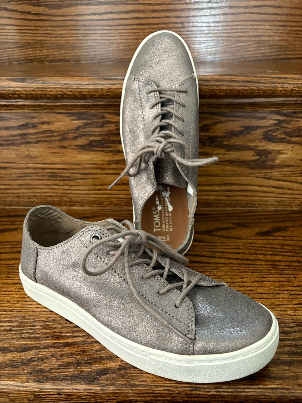TOMS Lenox Metallic Sneakers
 - Women's